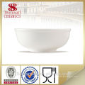 Wholesale used china dinnerware, white japanese noodle bowl, round enamel bowl